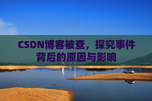 CSDN博客被查，探究事件背后的原因与影响